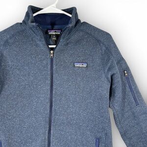 Patagonia Mens Lightweight Better Sweater Jacket Full Zip M (fits Small) Navy